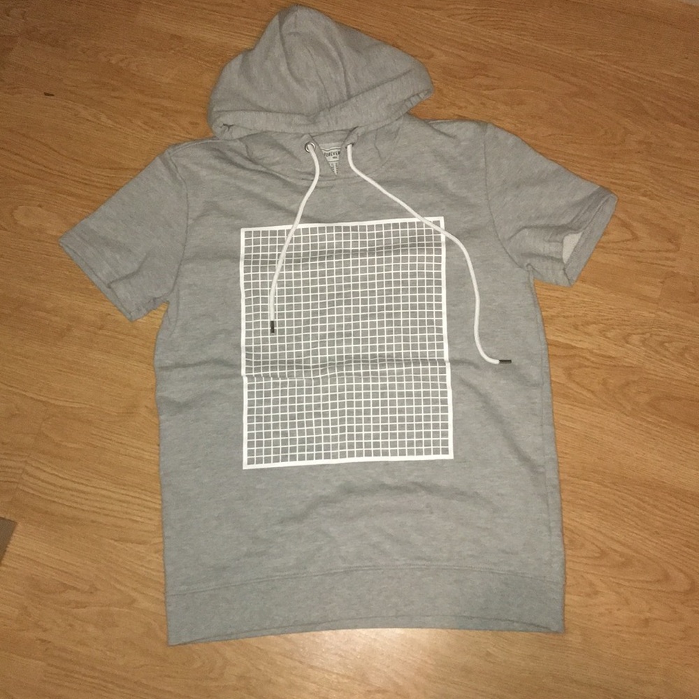 F21 Men Short Sleeve Sweater